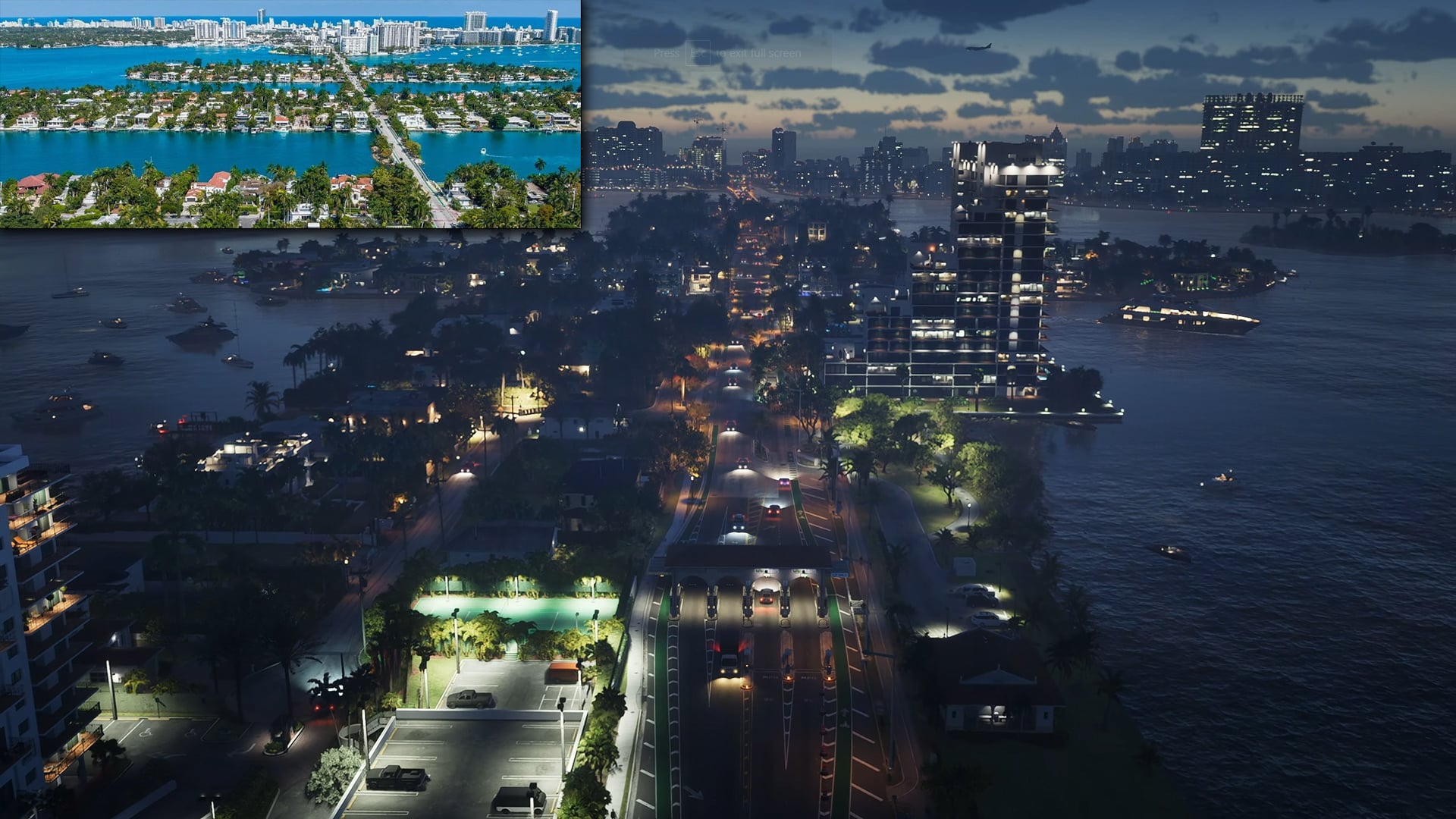 Venetian Islands comparison.