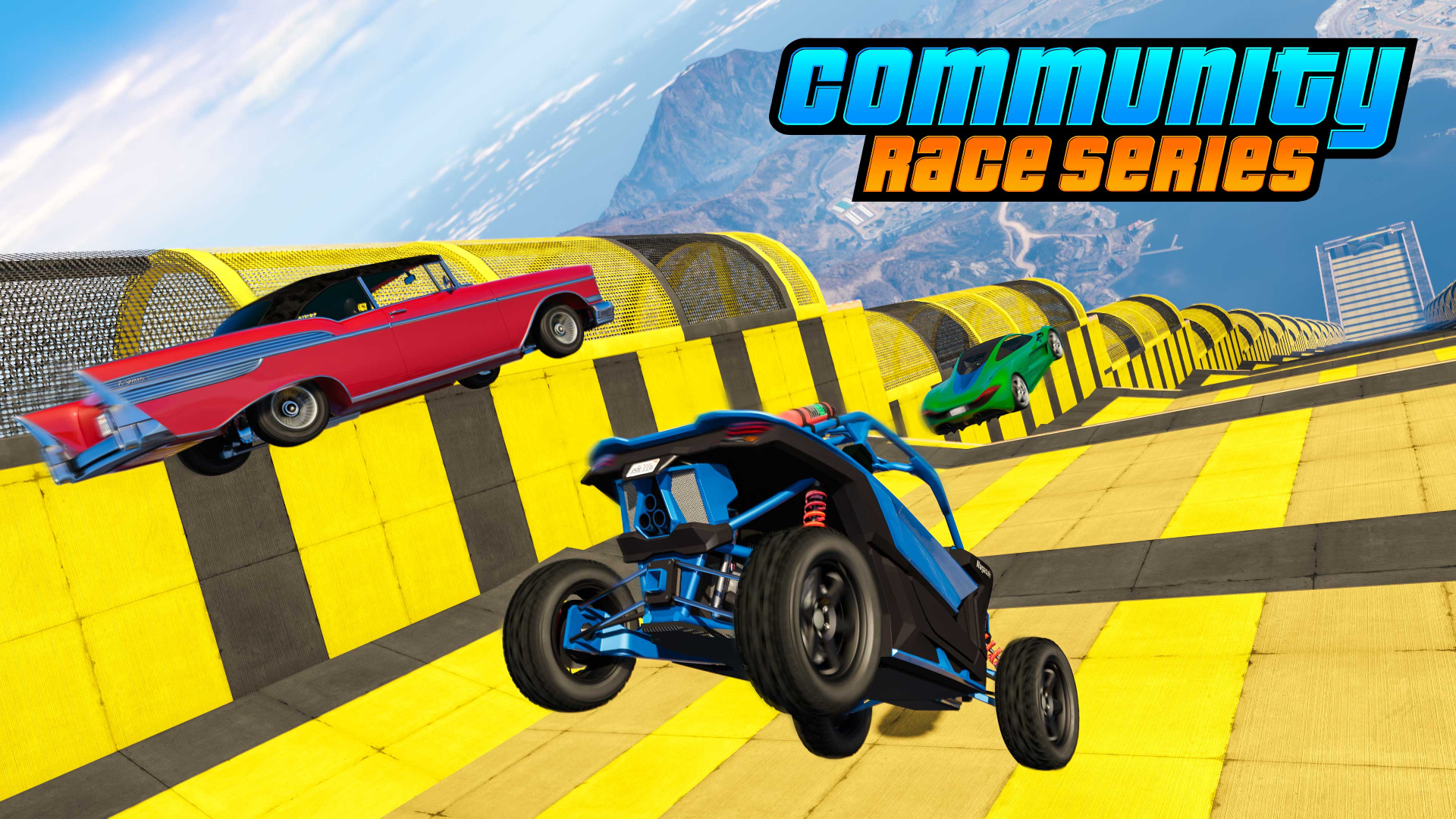 Race to the top in this week’s GTA Online Community Race Series and earn 2X GTA$ and RP.