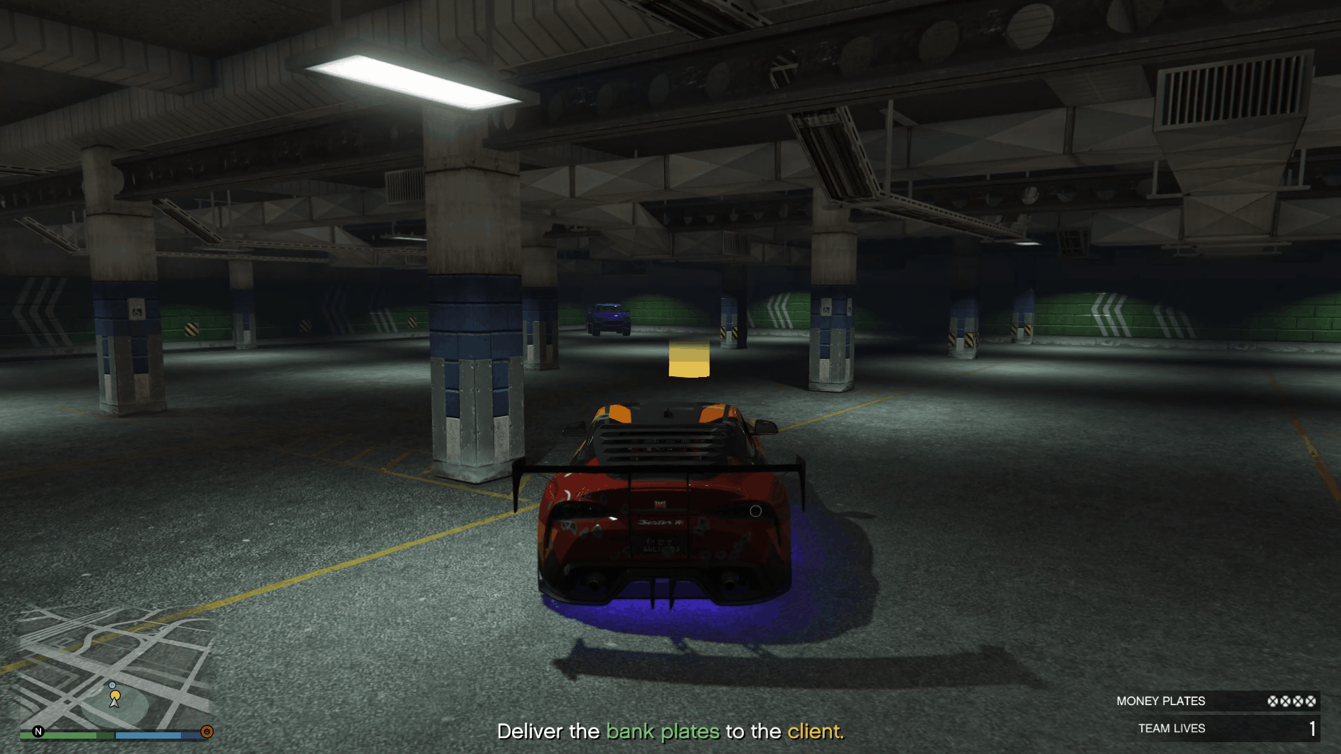 Reached the drop-off site