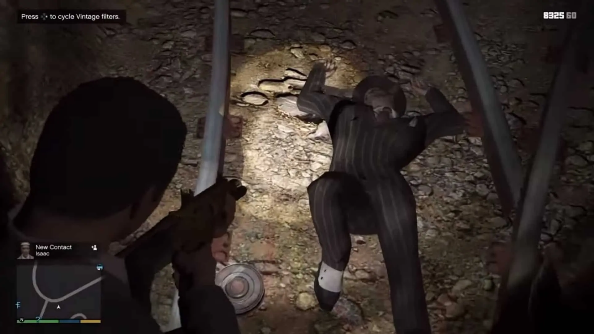 Isaac's Dead Body in the Abandoned Mineshaft