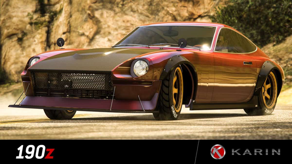 GTA Online's Newest Car, Karin 190z, Accompanied By Major Discounts