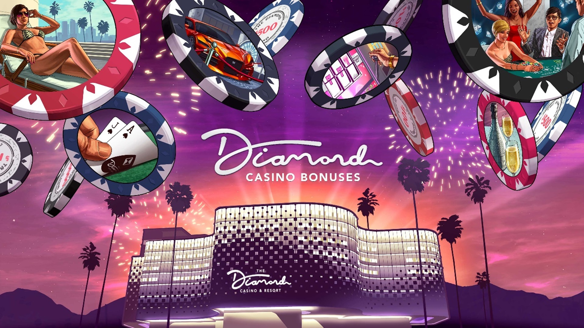 Rockstar Games promises higher chances of scoring diamonds during missions at the Diamond Casino.