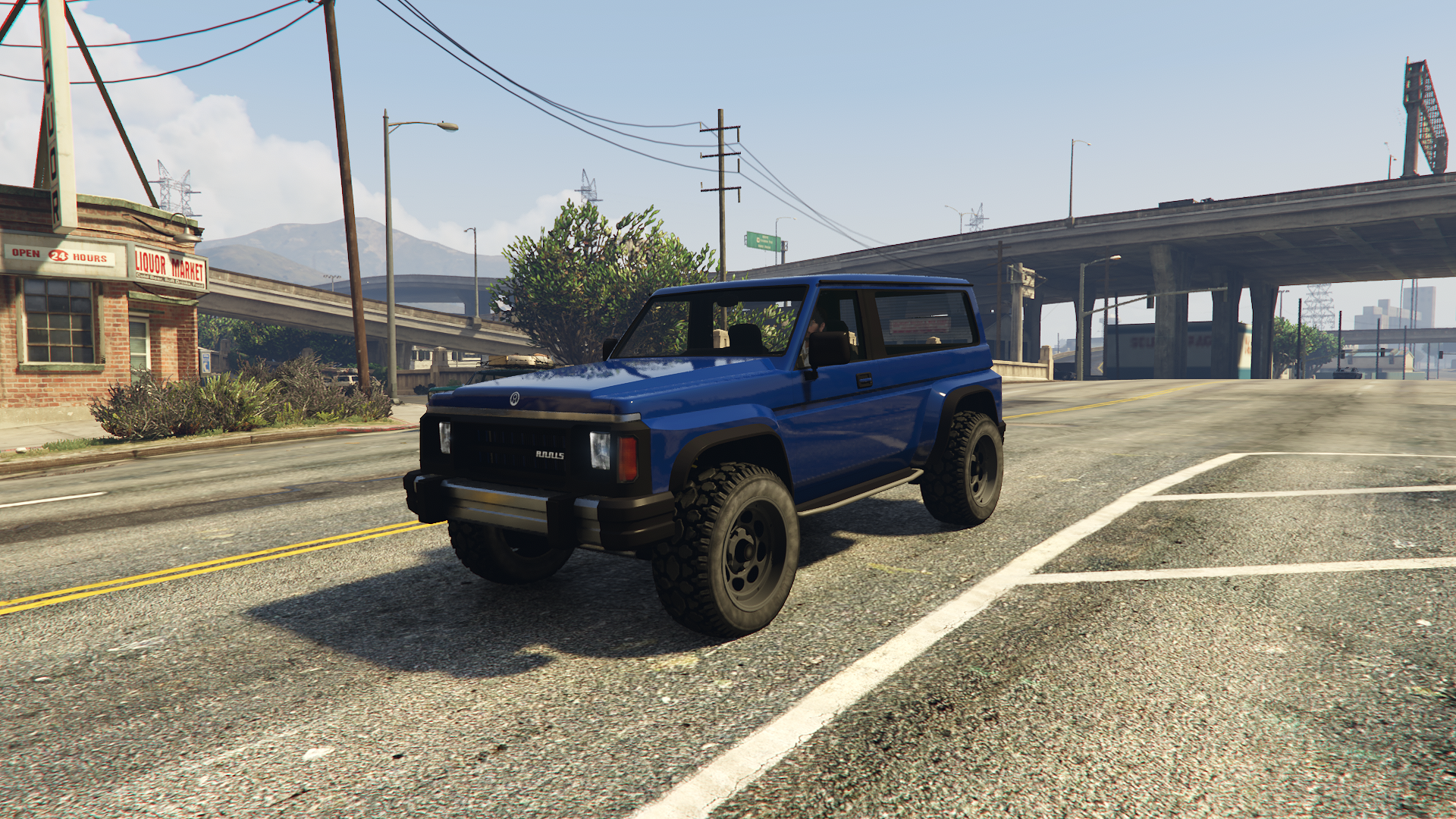 Blue Annis Hellion in GTA Online.