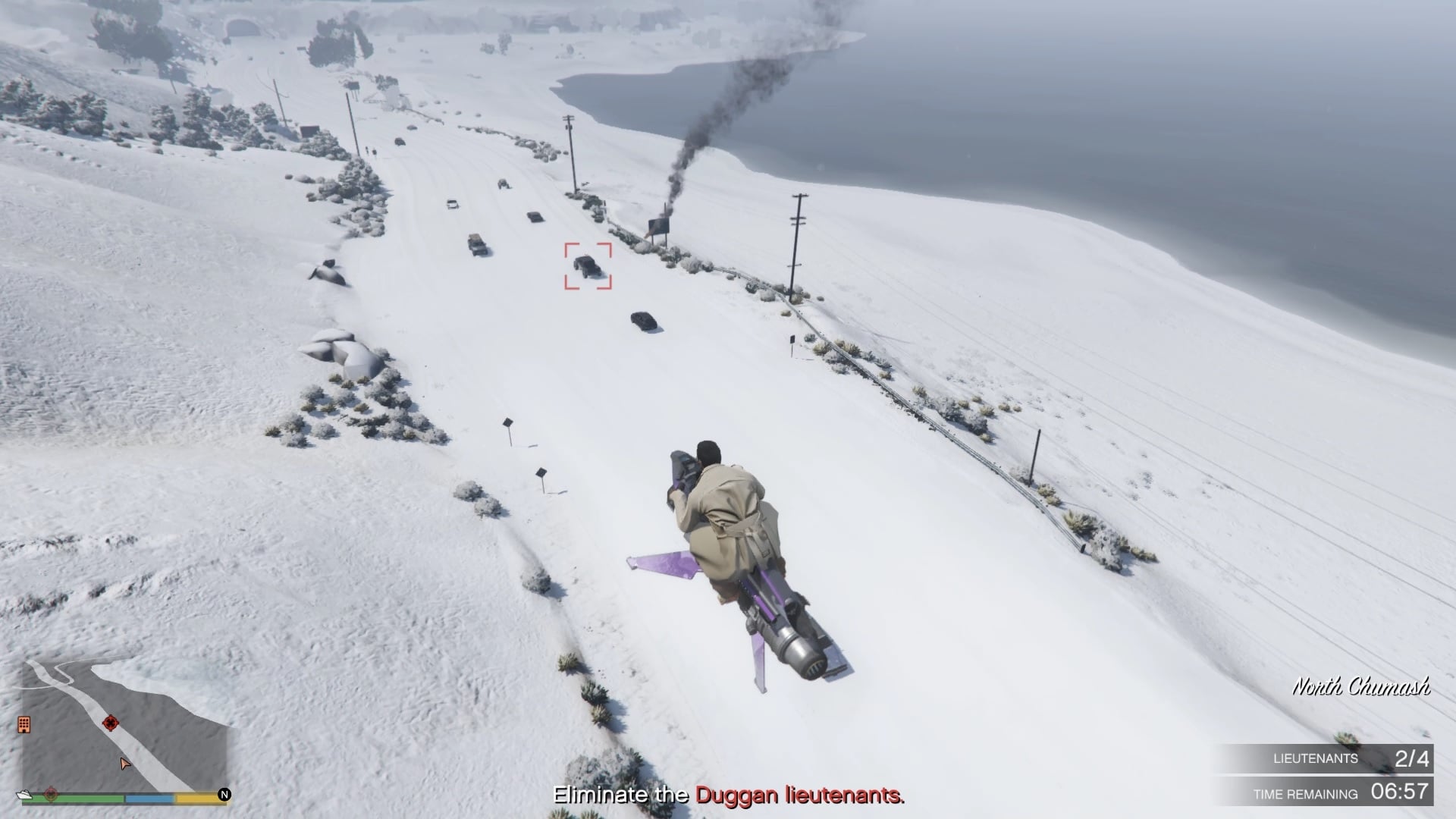 One of the Duggan Duggan Lieutenants driving around.