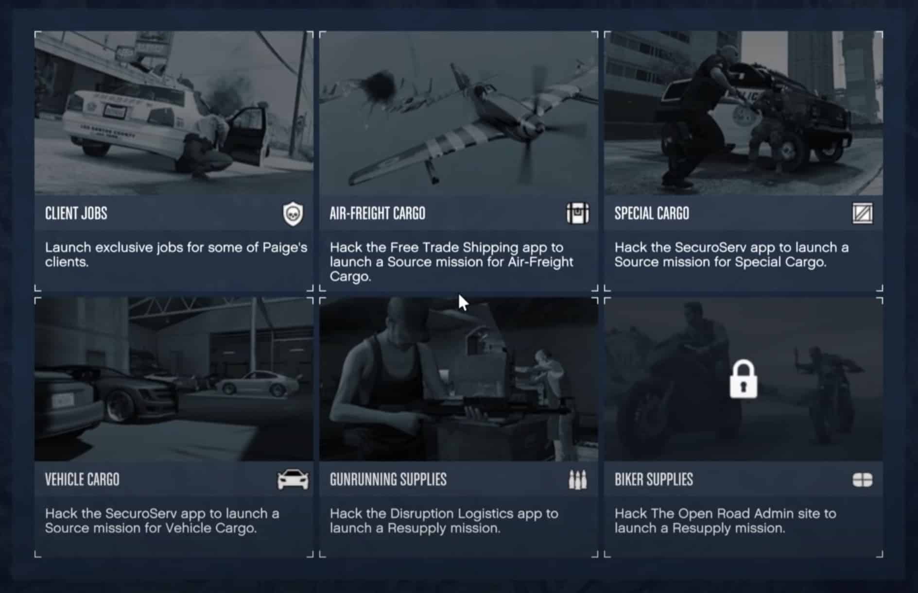 GTA Special Cargo Crate Selling Profit Charts