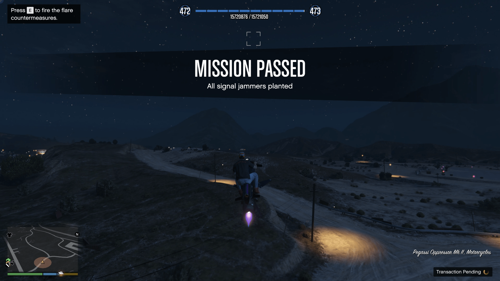 All signal jammers planted