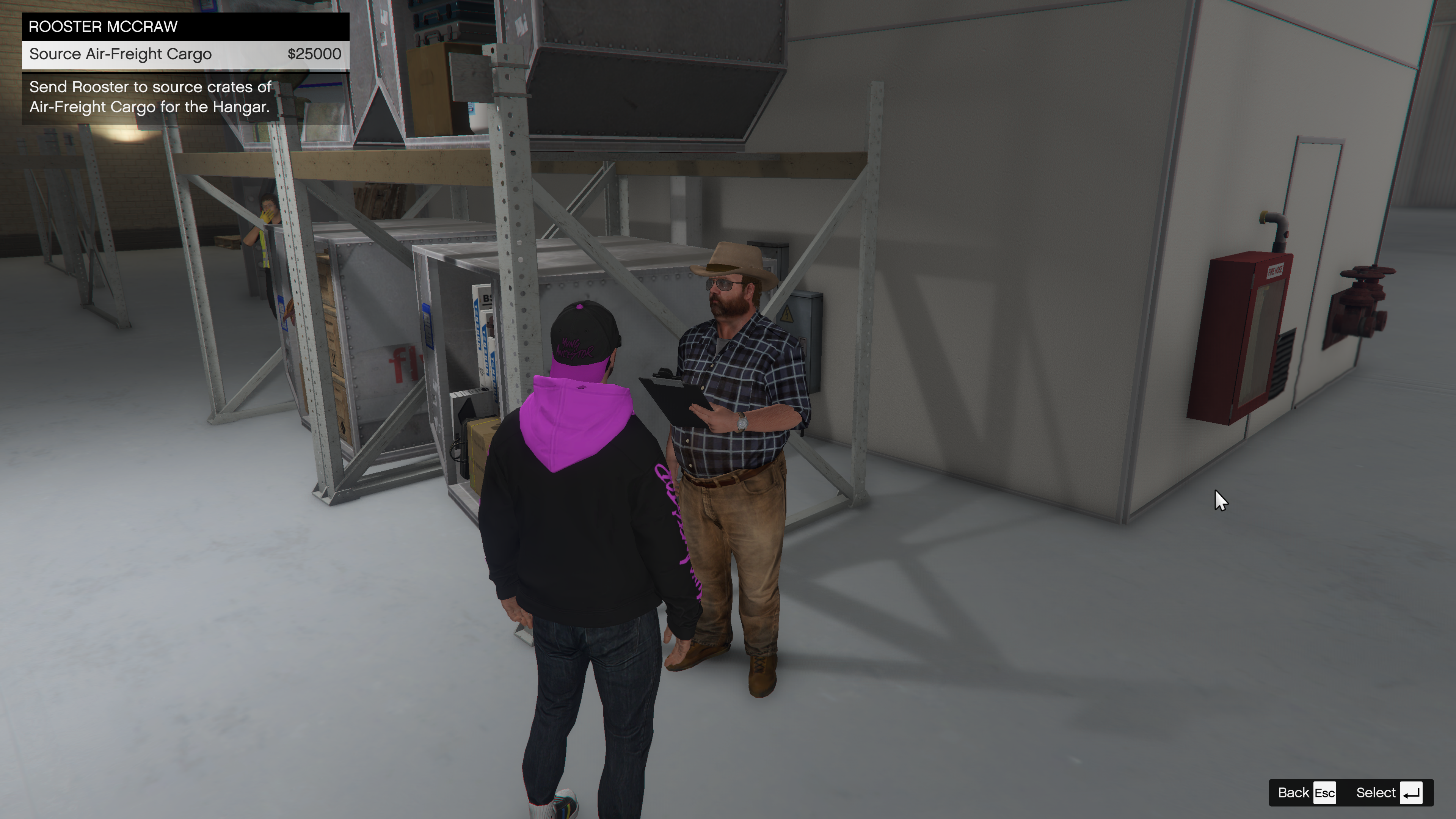 Rooster is also a good option if you just want to complete smuggling challenges such as 'sourcing 1,000 crates.' Great option for passively filling up your Hangar.