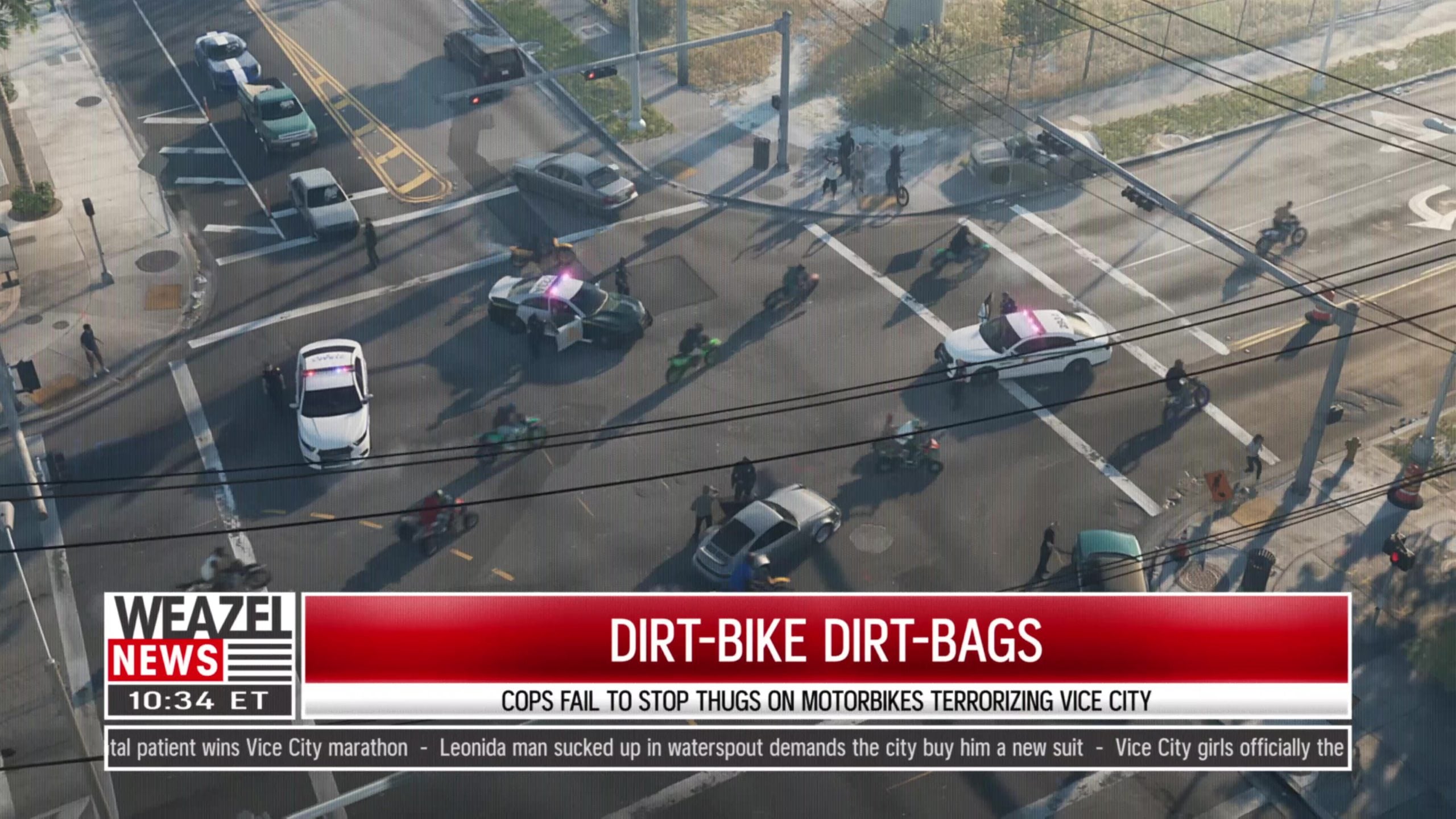 Citizens of the state of Florida are applauding Rockstar's surreal depiction of their home state.