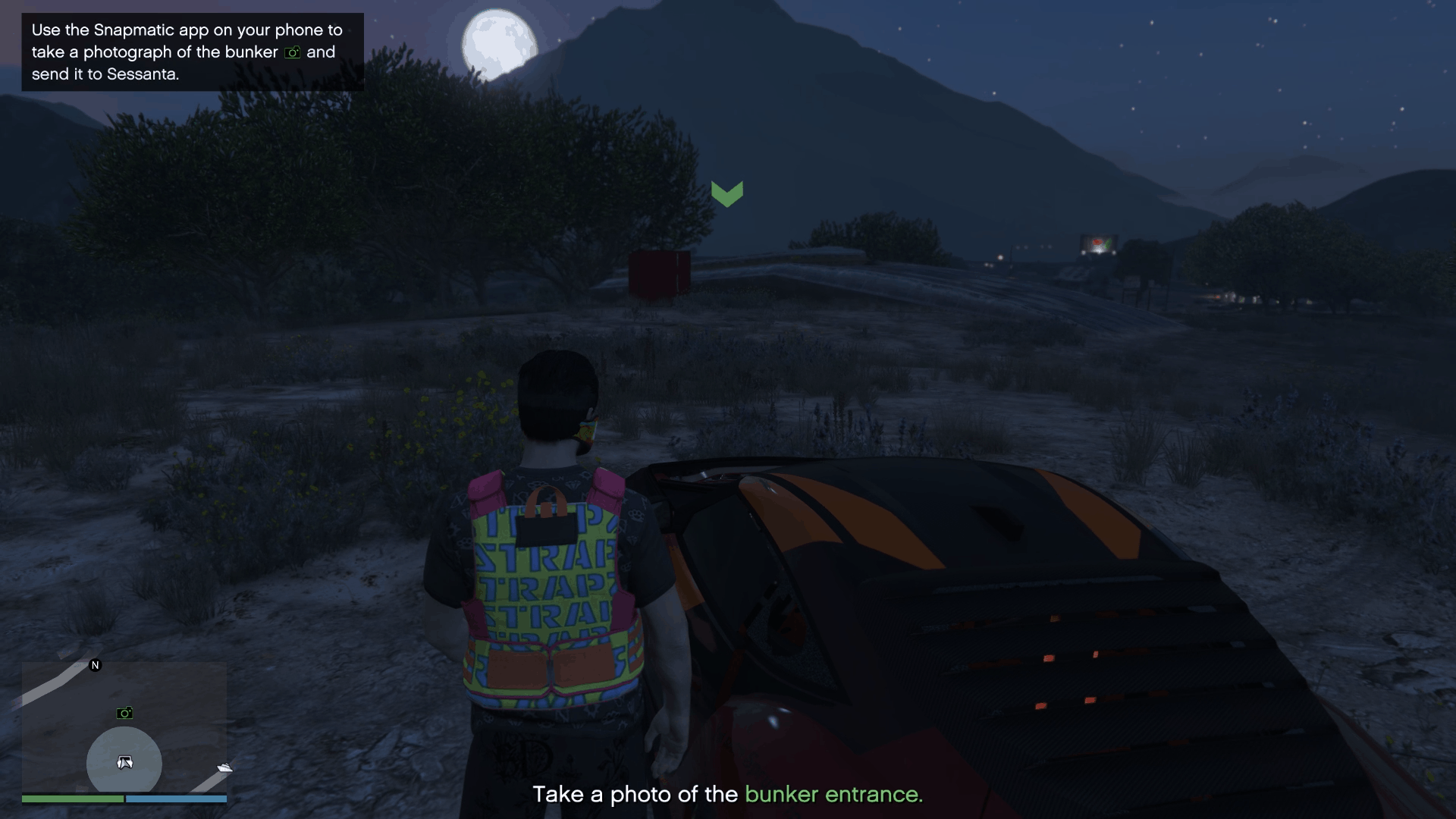 Bunker entrance identified