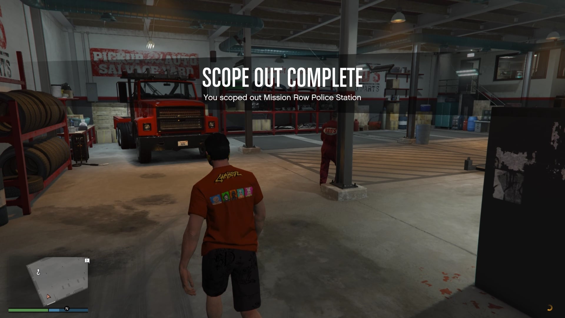 Scope out mission completed.