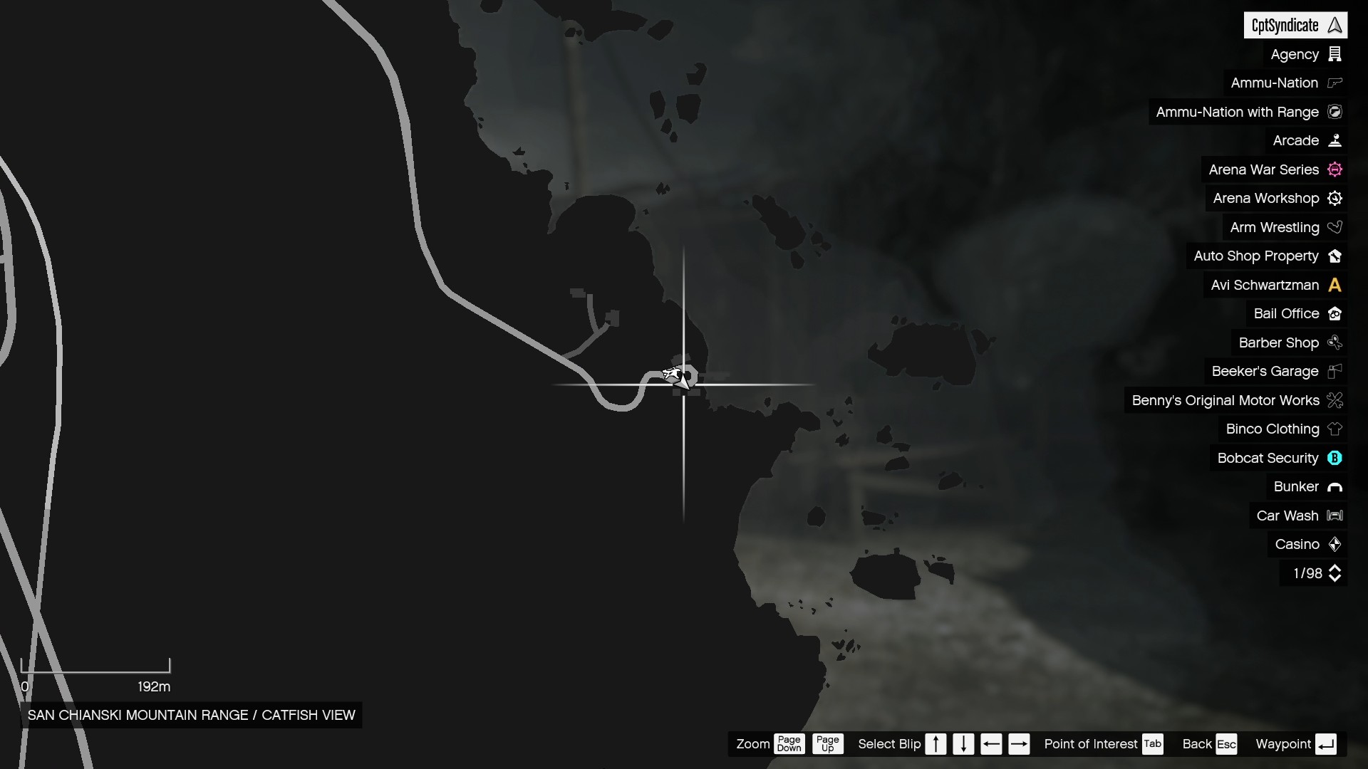 The map shows the location of the golden clover found at the shed in Cape Catfish, Blaine County.