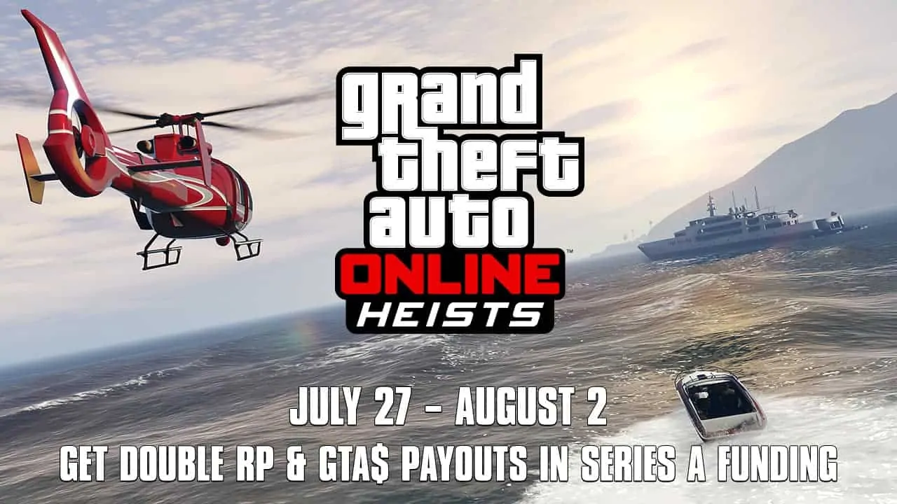 Gta Online Double Event On Series A Funding Heist