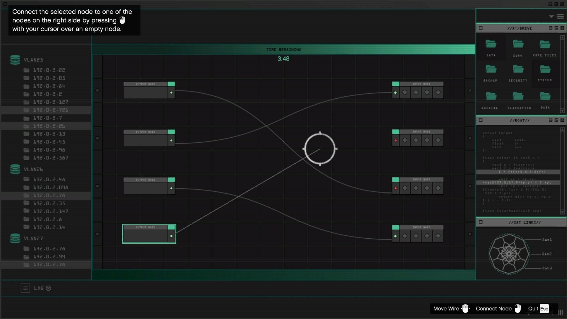 You only get four attempts to complete this hack.