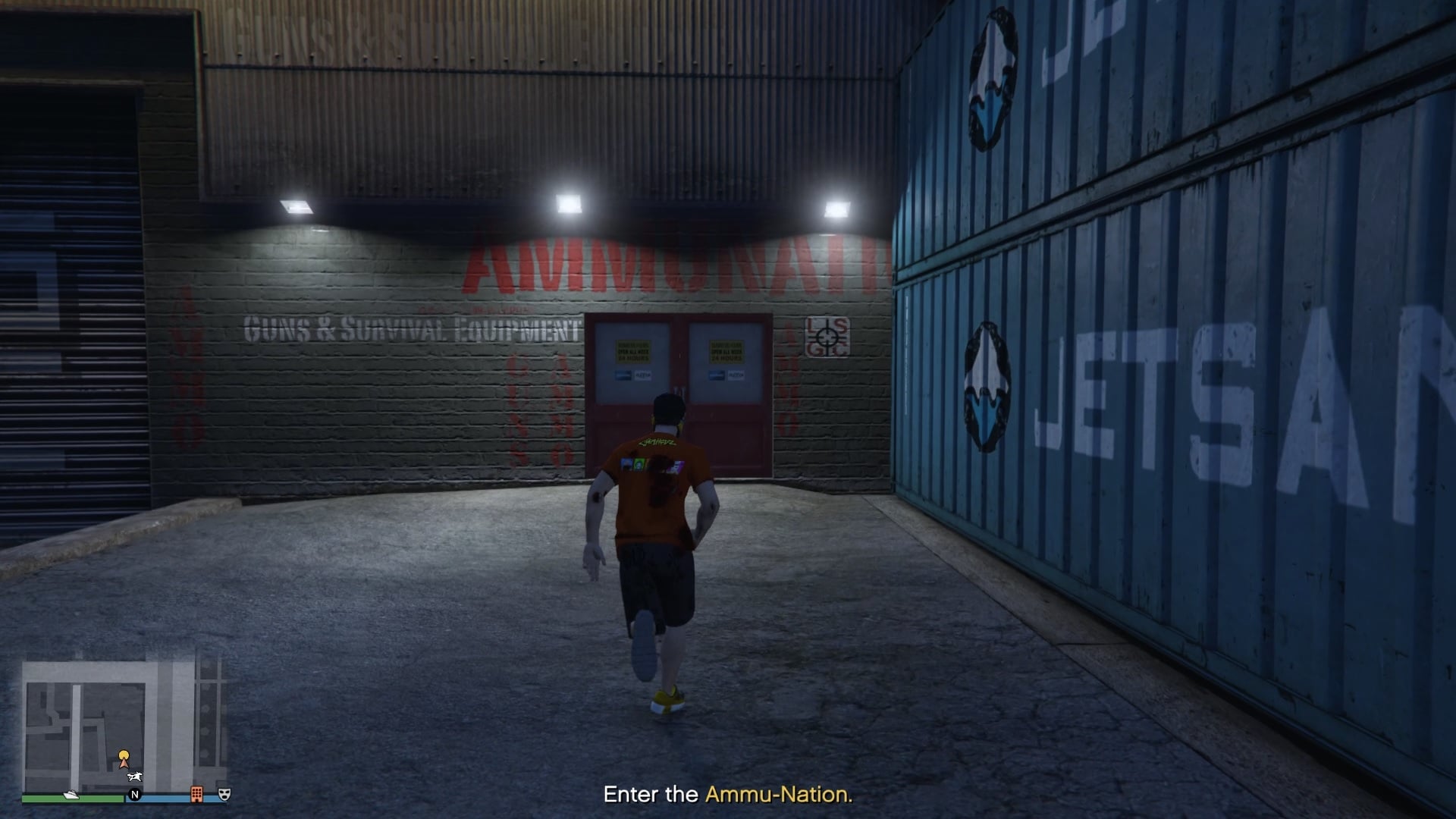 They can be anywhere inside the Ammu-Nation but are quite easy to find.