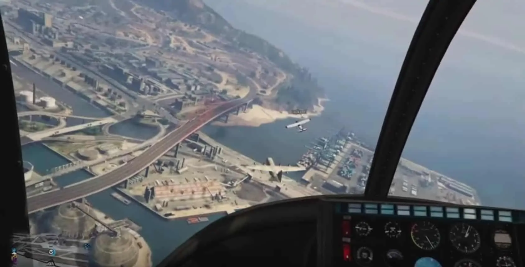 Impressive Mid Air GTA Online Stunt