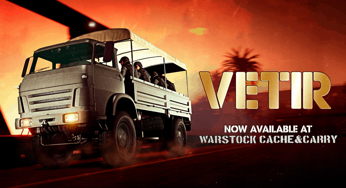 The Brand New Vetir Brings Reinforcements To GTA Online