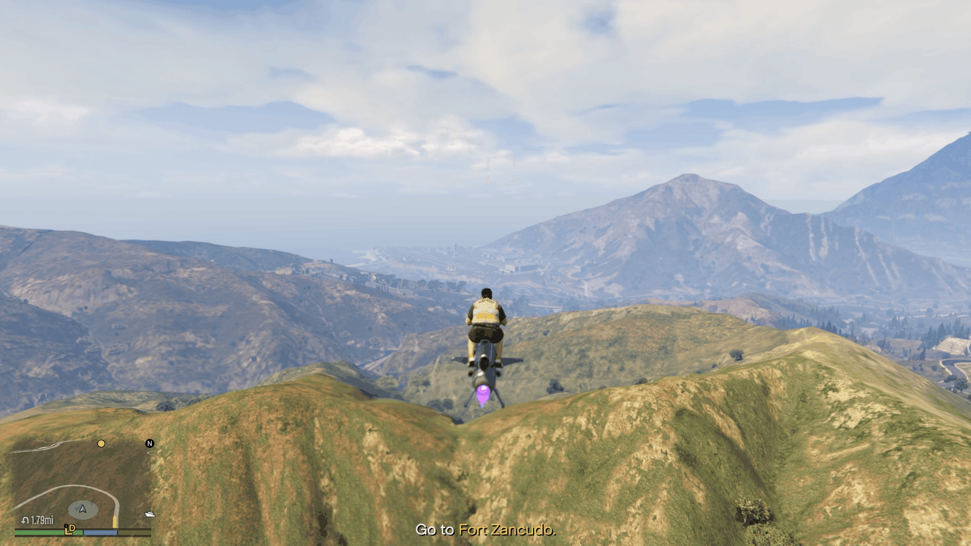 Oppressor Mark II used for this mission