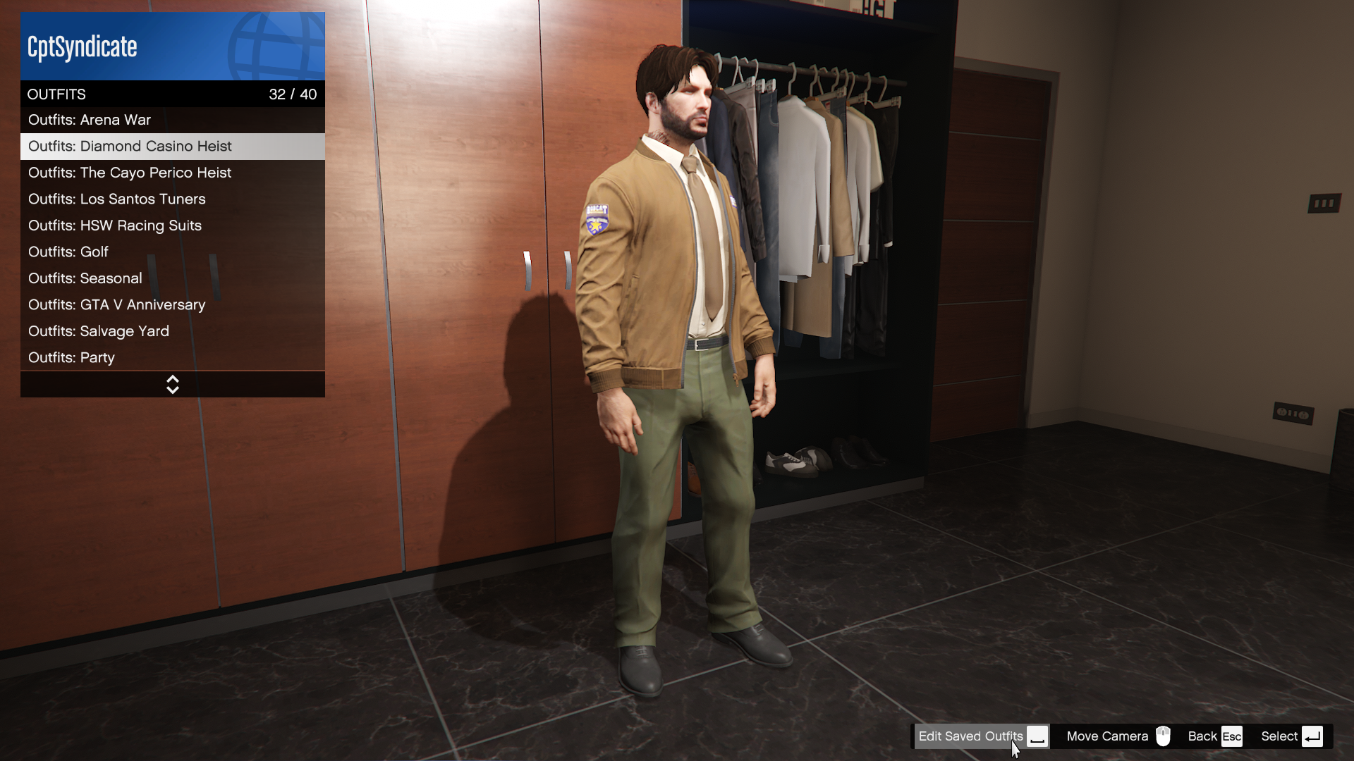 Bobcat Security Driver Outfit.