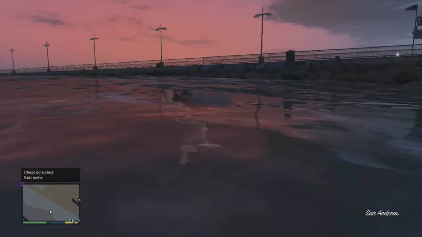 Fast Swim Cheat Demo Video