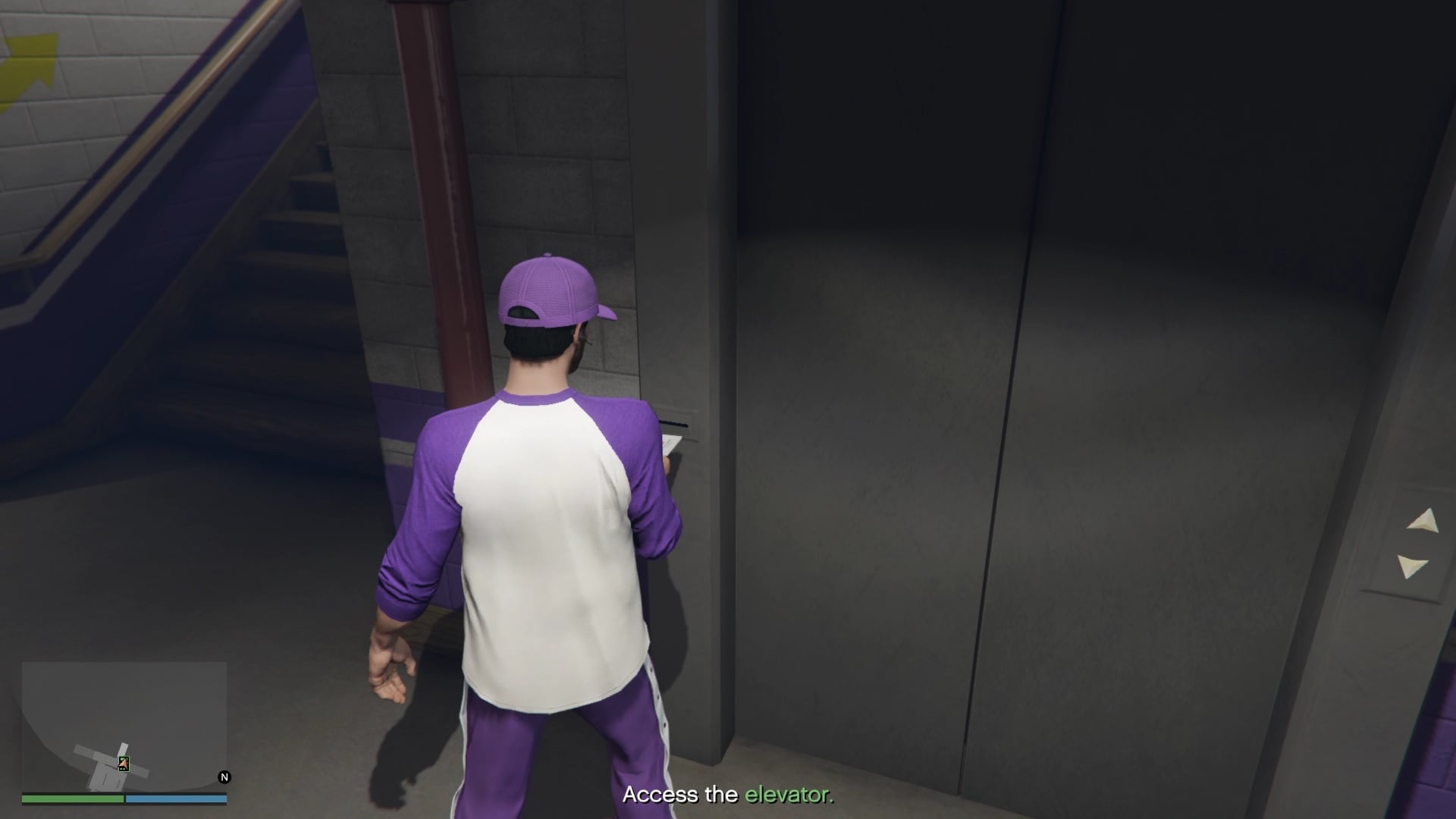 Use your VIP pass to use the elevator and go up to Duggans' private box.