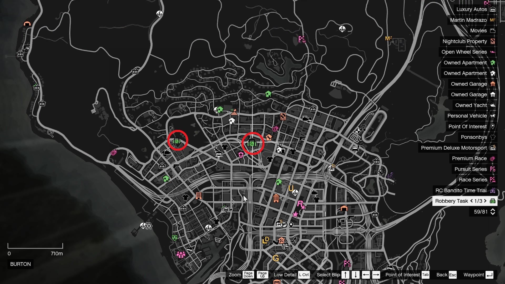 You can complete them in any order.