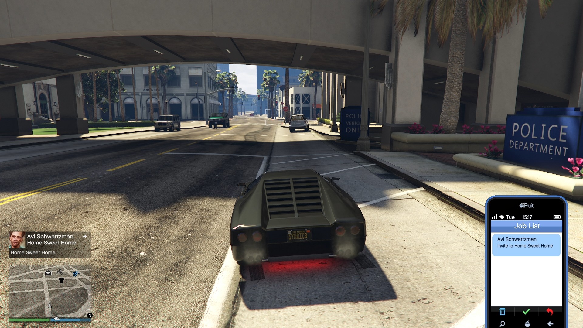 Home Sweet Home mission invite by Avi Schwartzman right after the call ends.