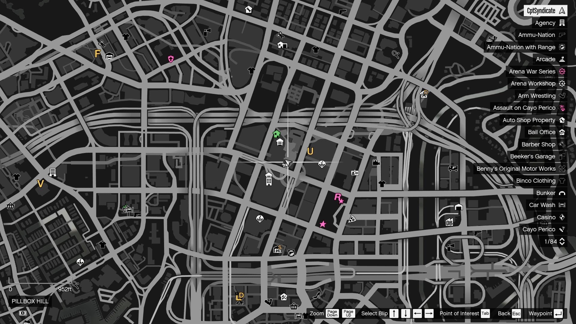 The map shows the location of the Yuanbao at the entrance of the Union Depository at Pillbox Hill.