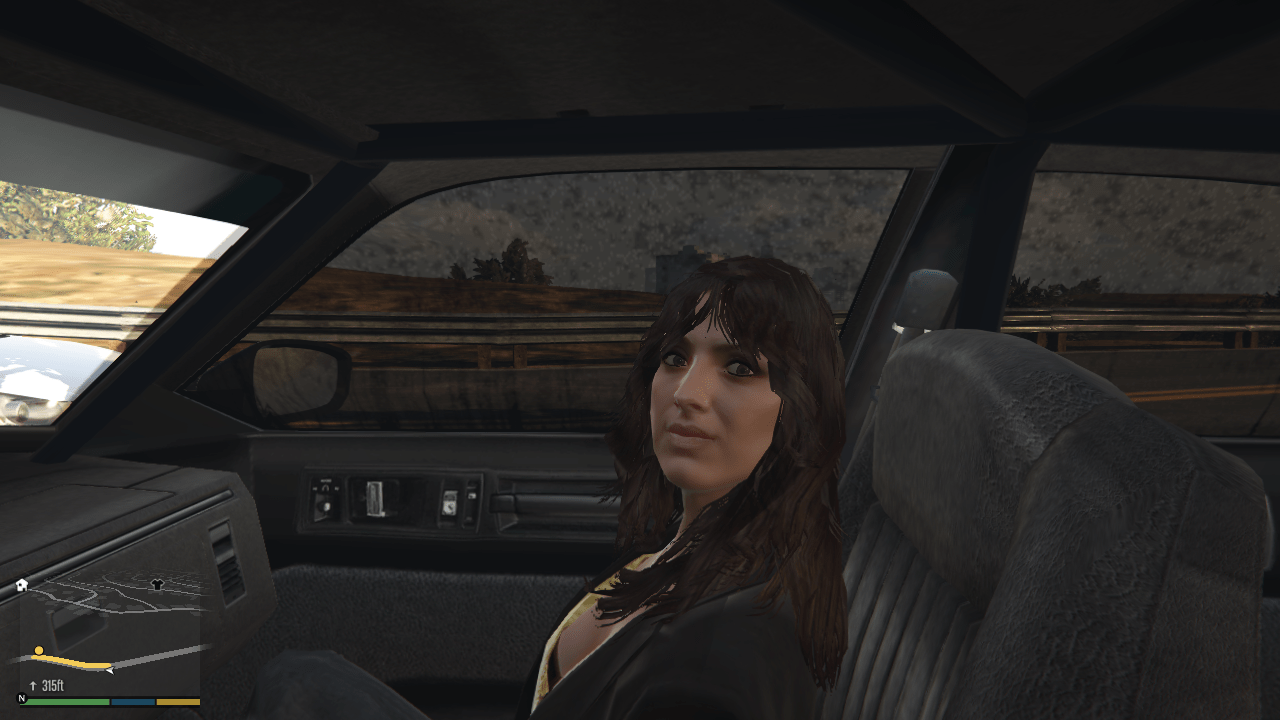 The lady who was about to get buried aliv