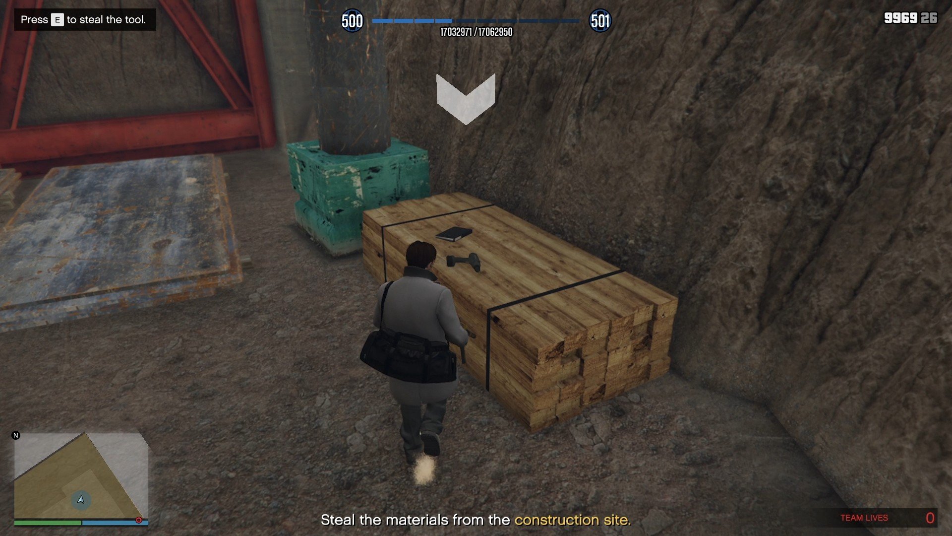 This is one of the four tools. When you reach the level where the tools are located, they will automatically appear on your minimap.