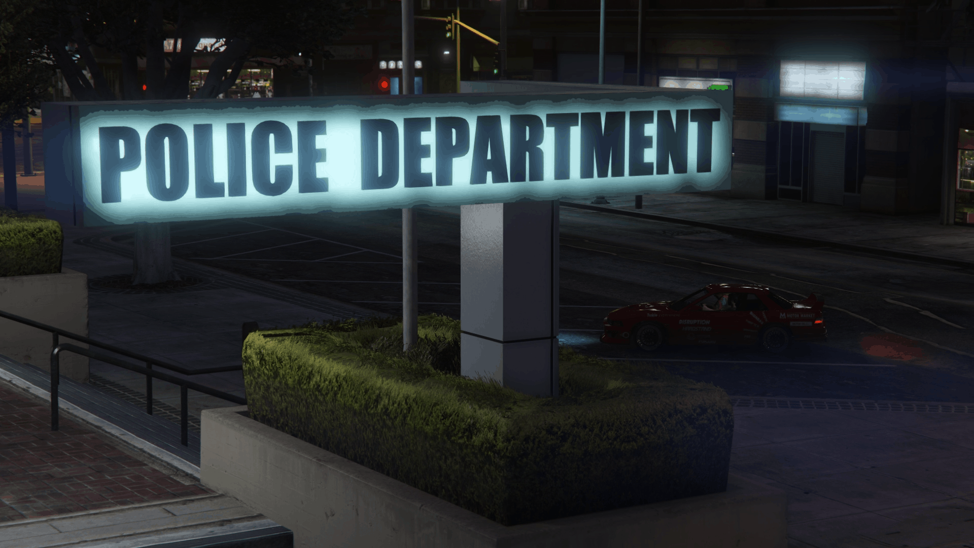 Dropping Lil Dee at the police station