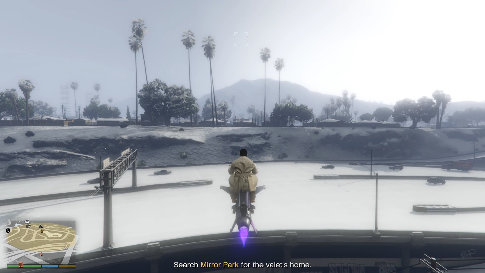 You will be asked to go to a specific location and search for the casino valet's house.