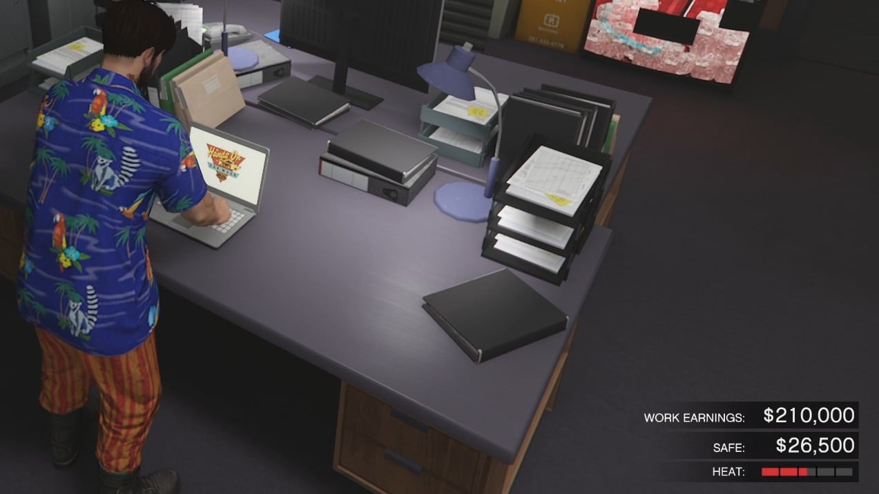 The increased heat bar due to money laundering missions.