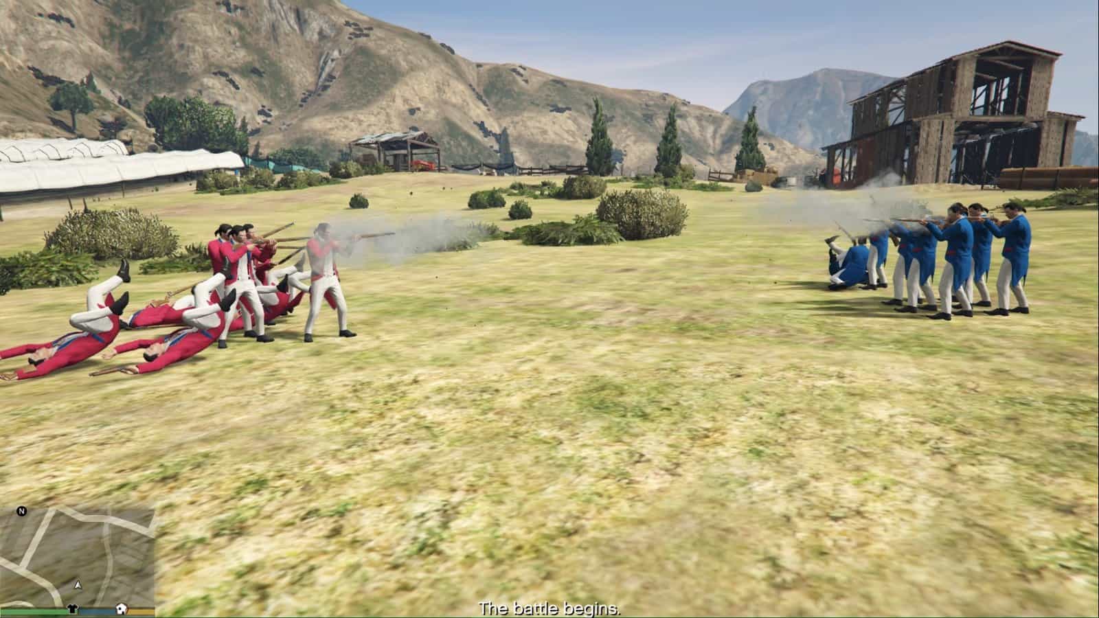 Gta V Meets The American Revolution
