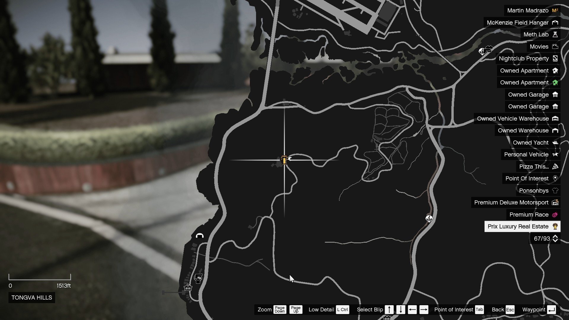 The location of the first New Listings mission, Due Diligence.