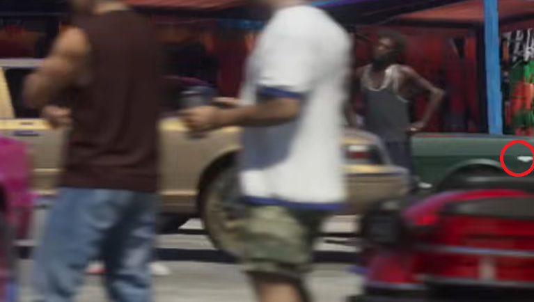 The double-checkered fender at the front suggesting it belongs to a Vapid line of vehicles.