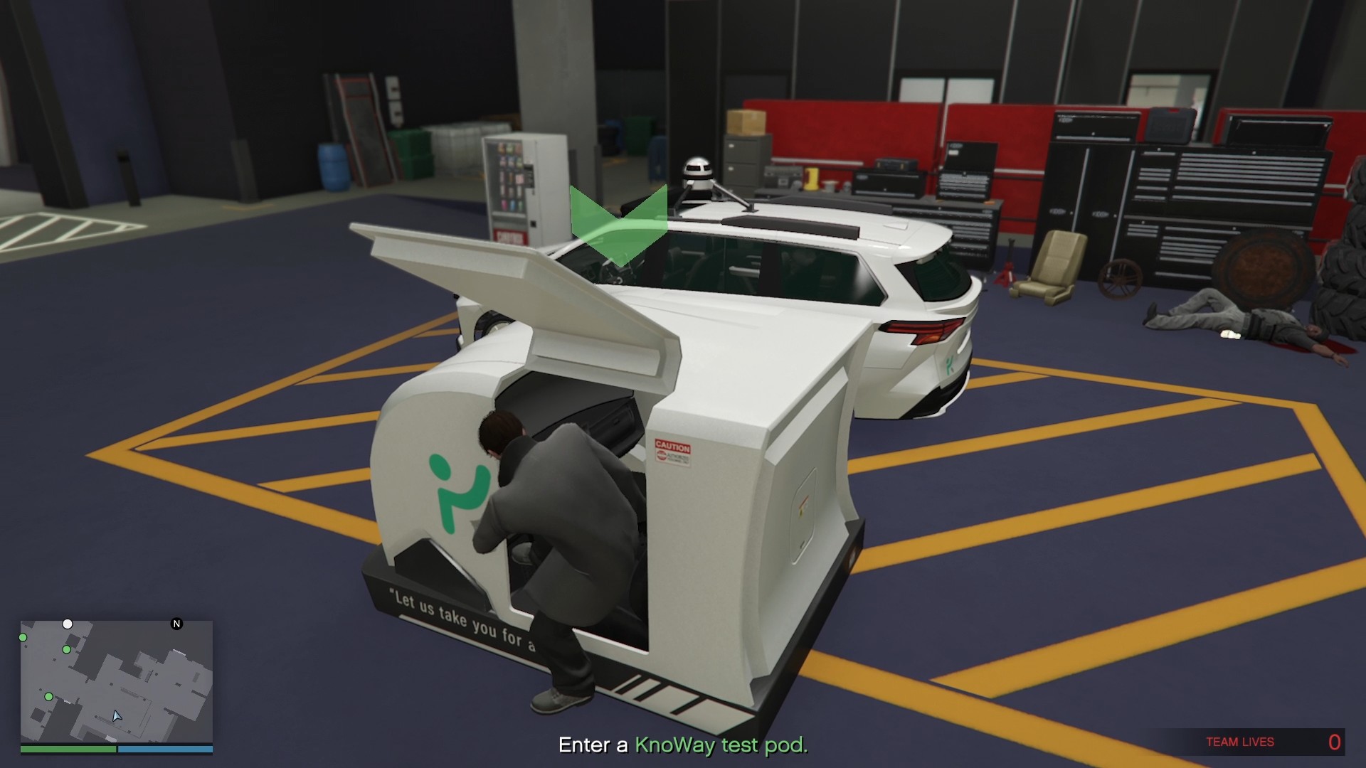 KnoWay Depot test pod.