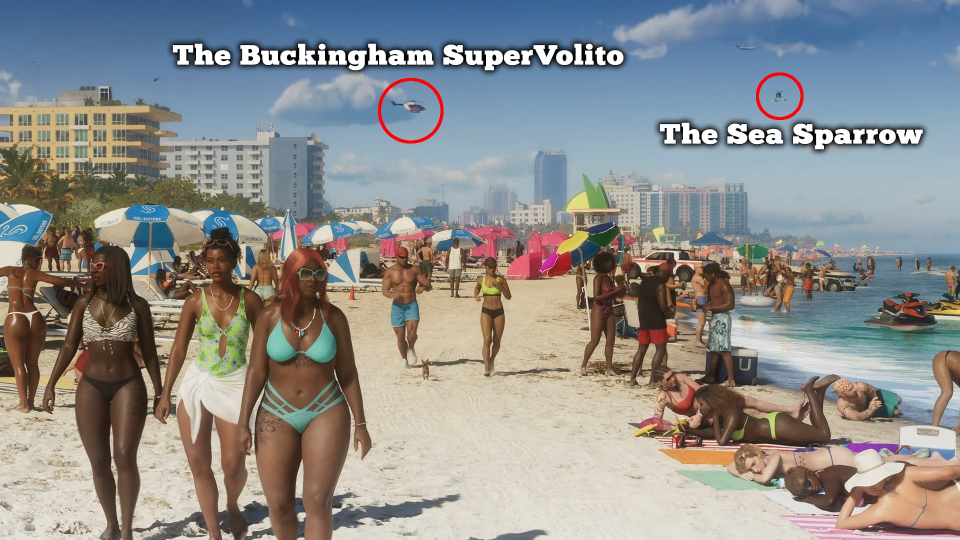 SuperVolito and the Sea Sparrow.