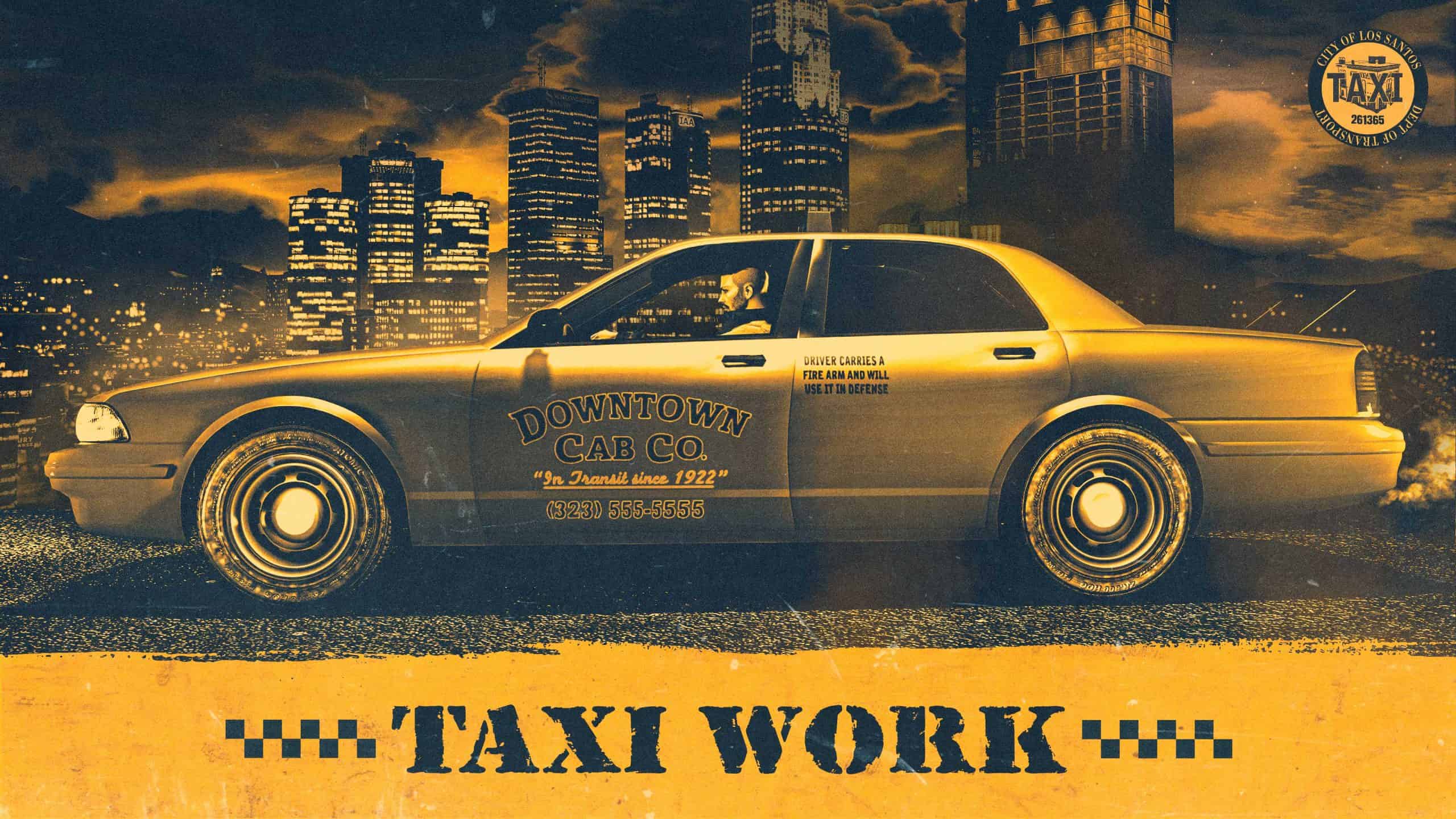 Drive taxis around Los Santos with the January 19 GTA Online Update