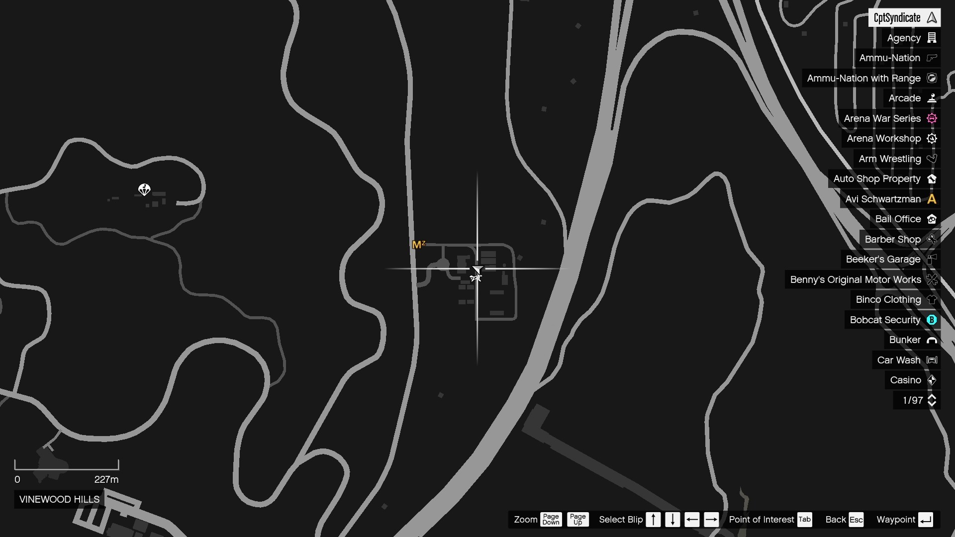 The map shows the location of the lucky clover in Martin Madrazo's house.