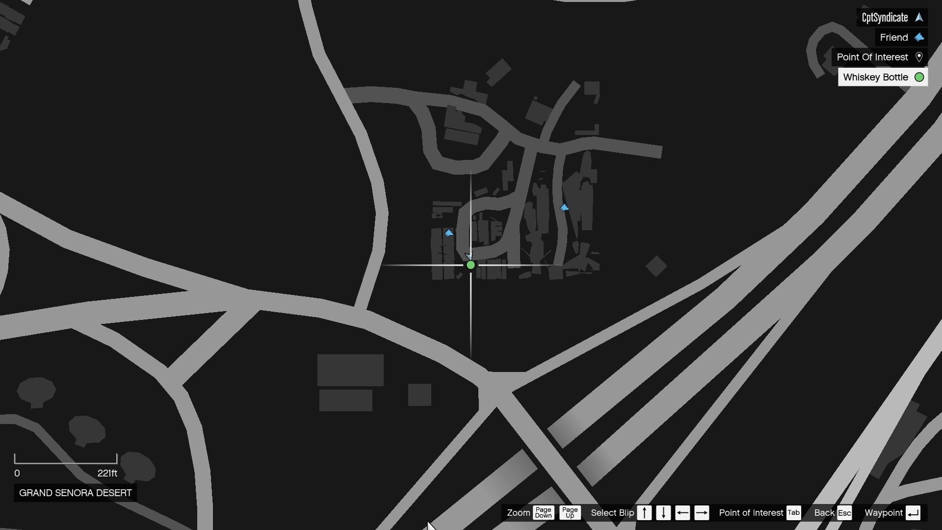 Location of the Tall Hoist - Claw Clue on the map.