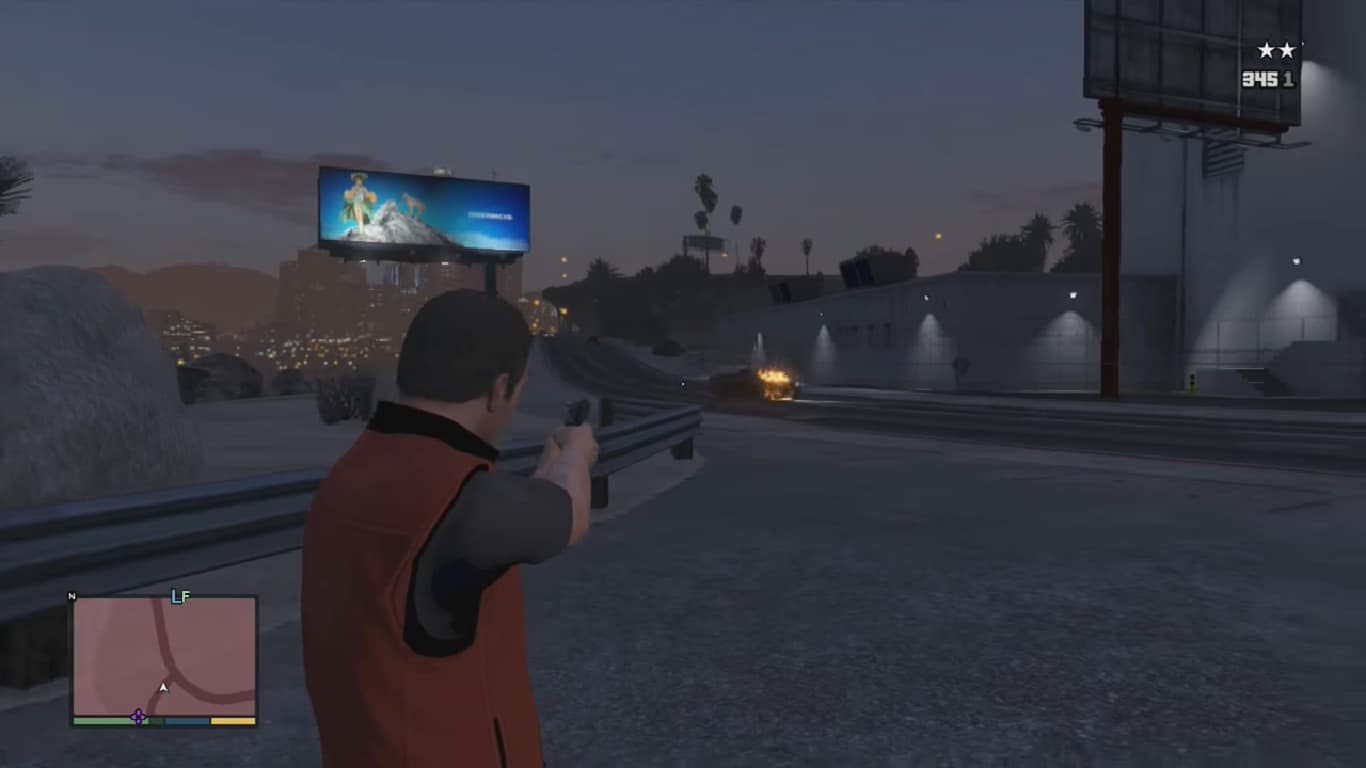 Flaming Bullets GTA 5 Cheat Demo Video