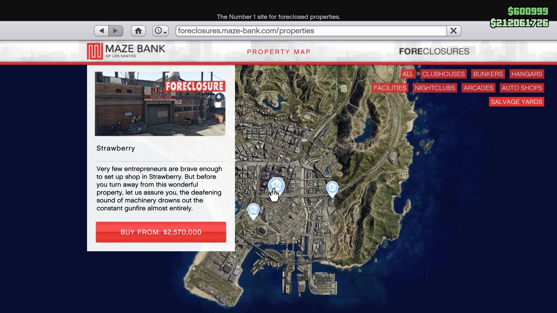 Strawberry Salvage Yard.