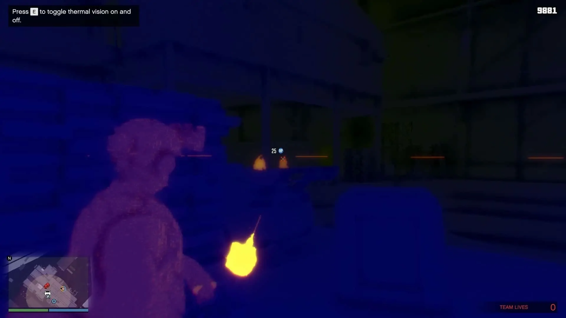 Killing the first set of Juggernauts coming from the north entrance