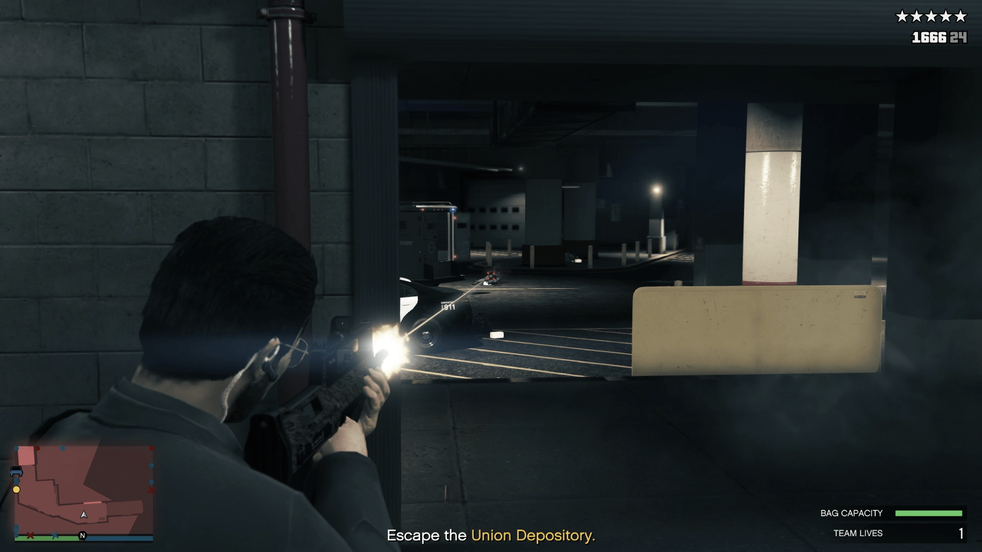 Eliminating the cops outside