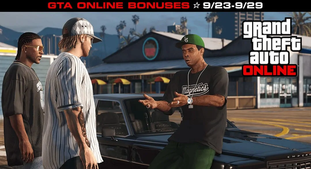 GTA Online Launches New Bonuses Week
