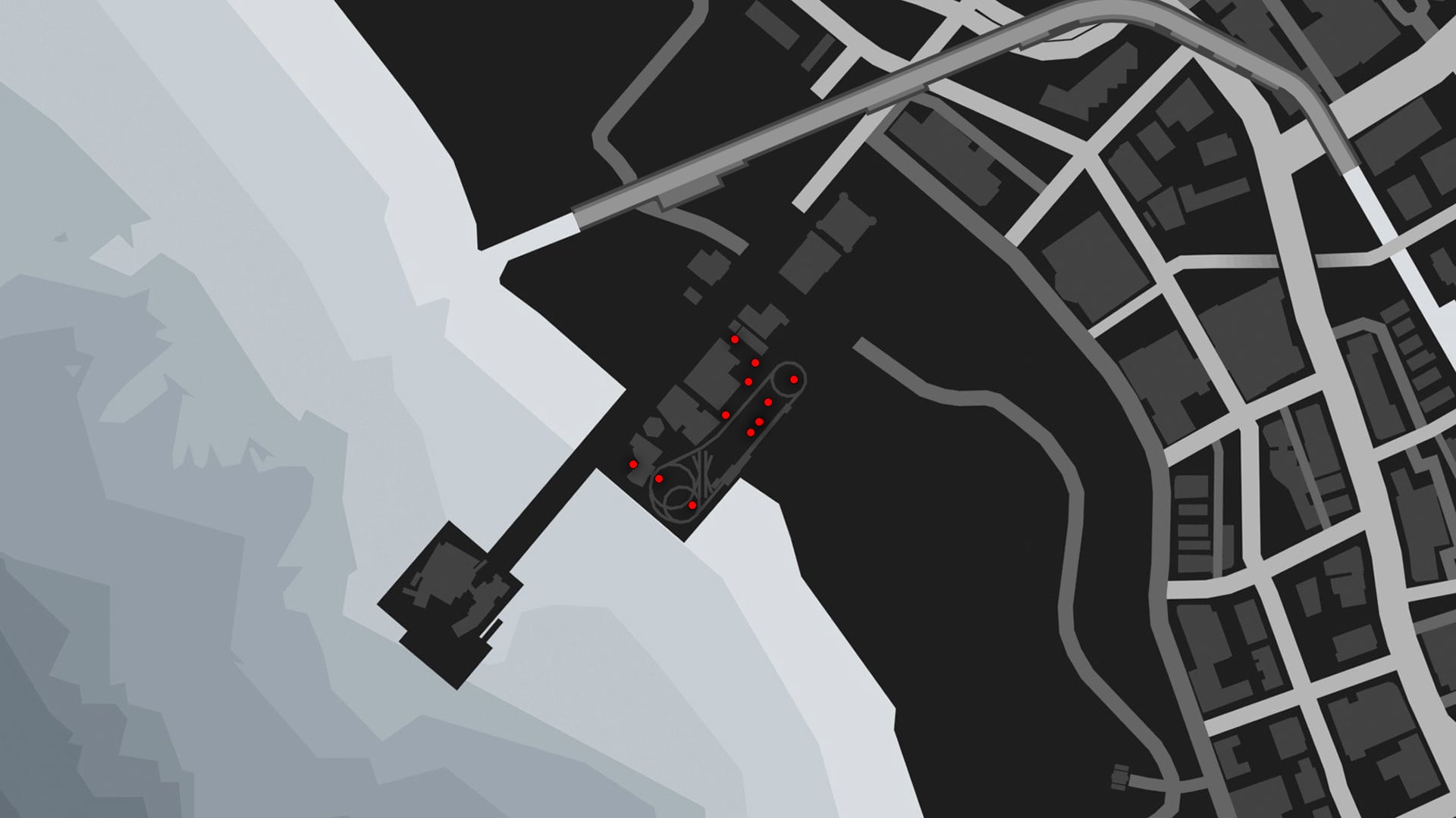 All eleven possible laptop spawn locations.