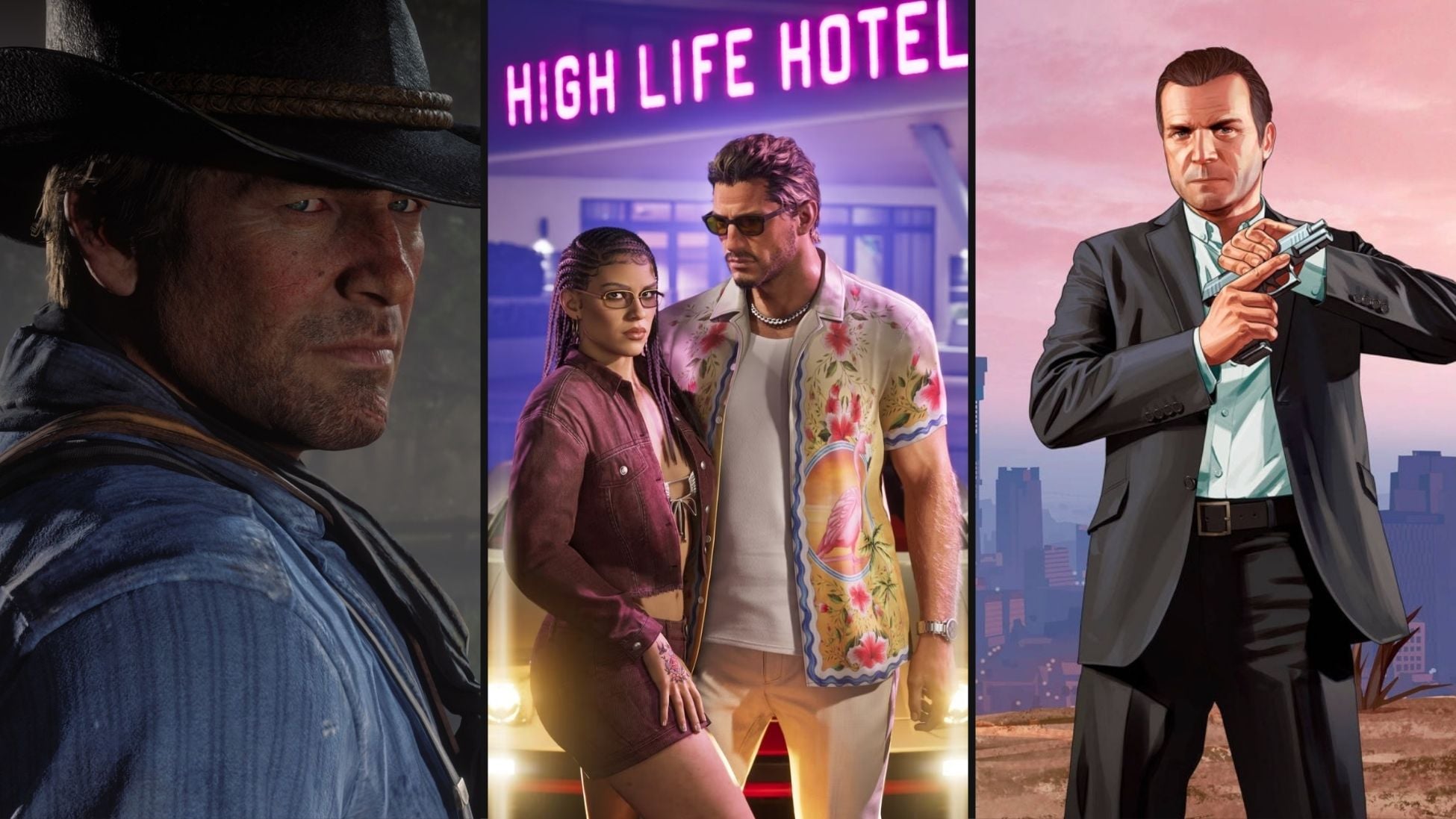 Every Mainline GTA and Red Dead Ranked Based on Playthrough Length