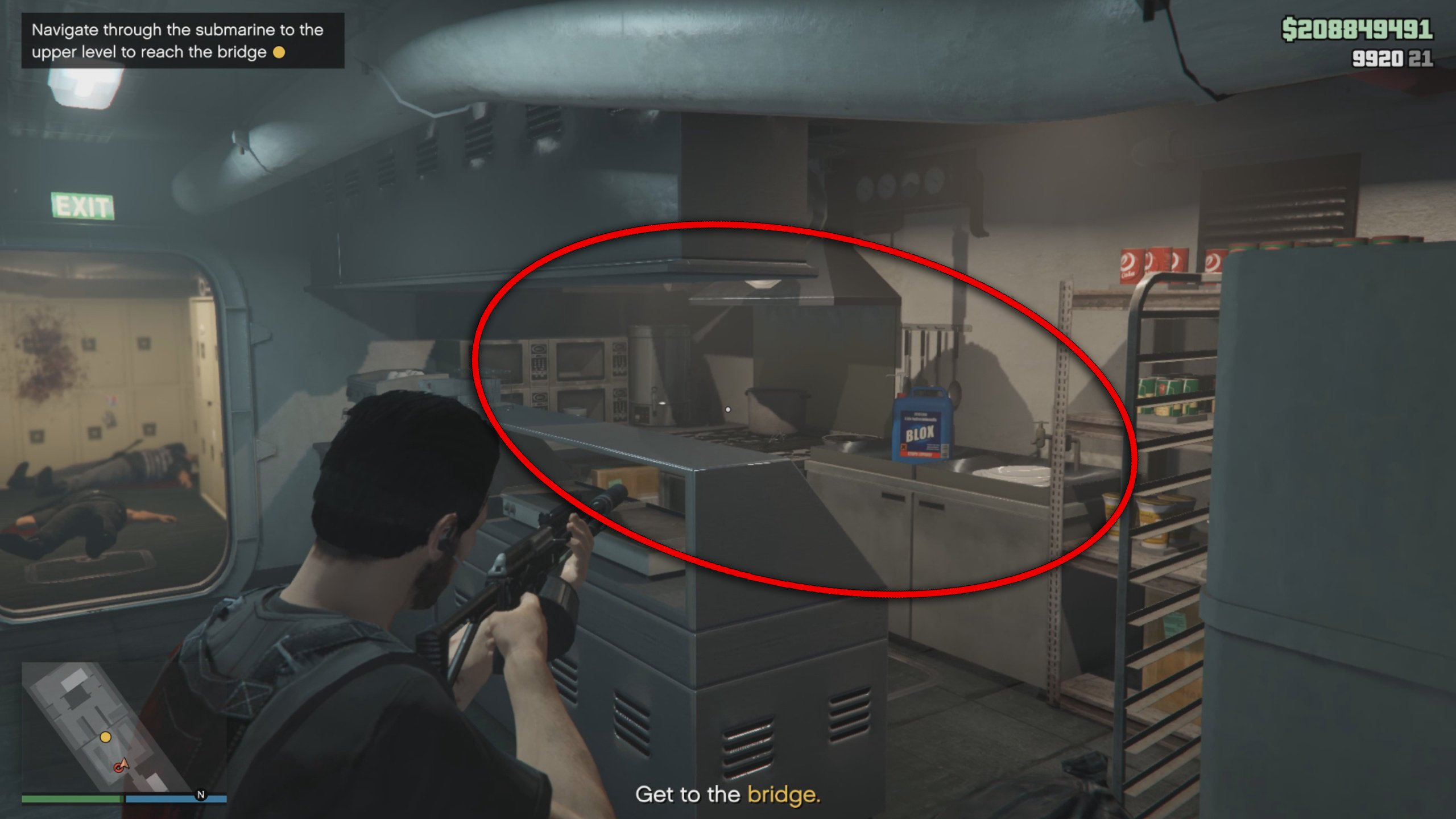 The second spawn location of Tony's head of security.