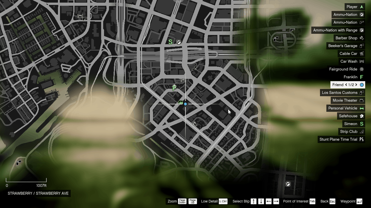 Drug store located at the corner of Strawberry Avenue near Franklin's old house