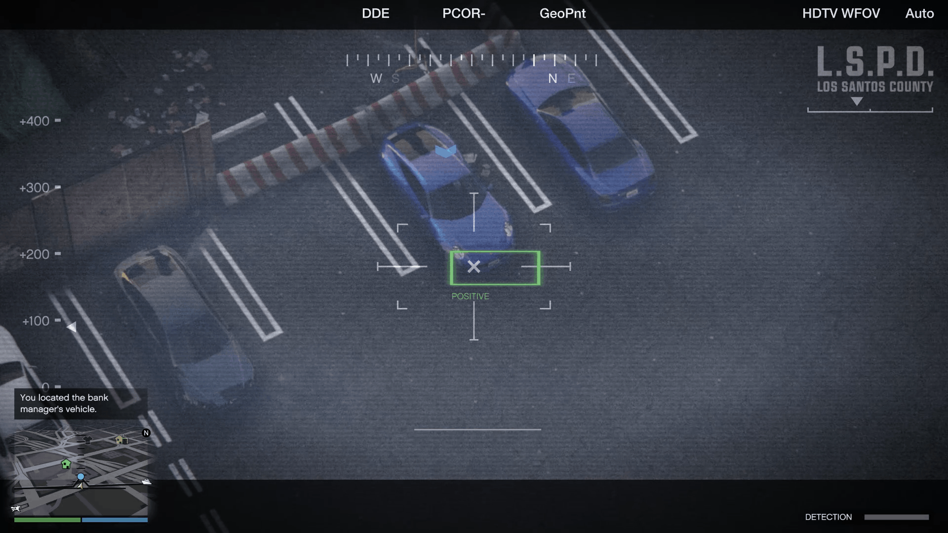 Bank manager's vehicle identified